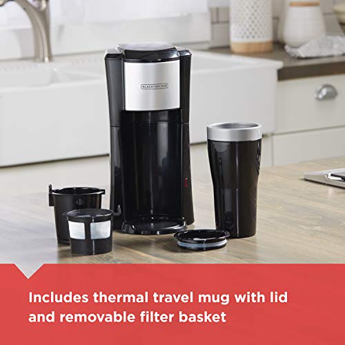 BLACK+DECKER CM618C Single Serve Coffee Maker