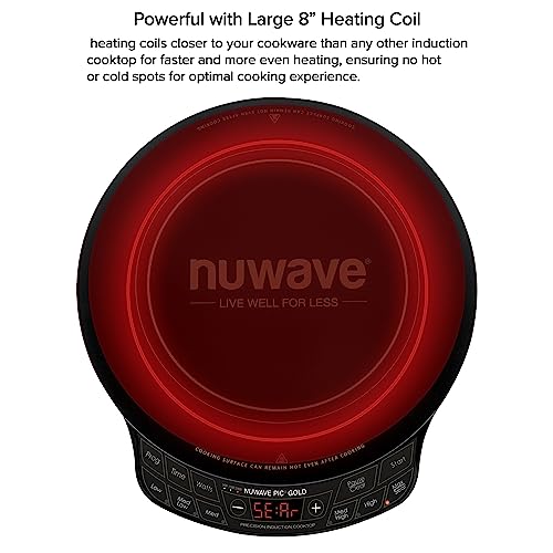 Nuwave Precision Induction Cooktop Pic Gold