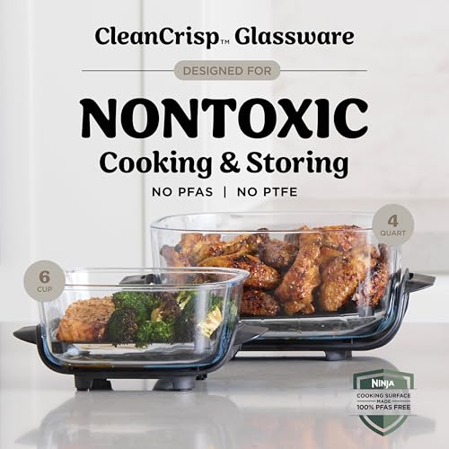 Ninja Crispi 4 In 1 Glass Air Fryer FN101ST