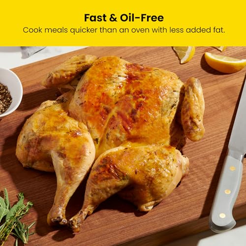 CHEFMAN Easy View Air Fryer 8 Qt