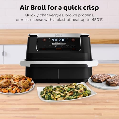 Ninja Foodi Air Fryer DZ071 6-in-1 With 7-QT
