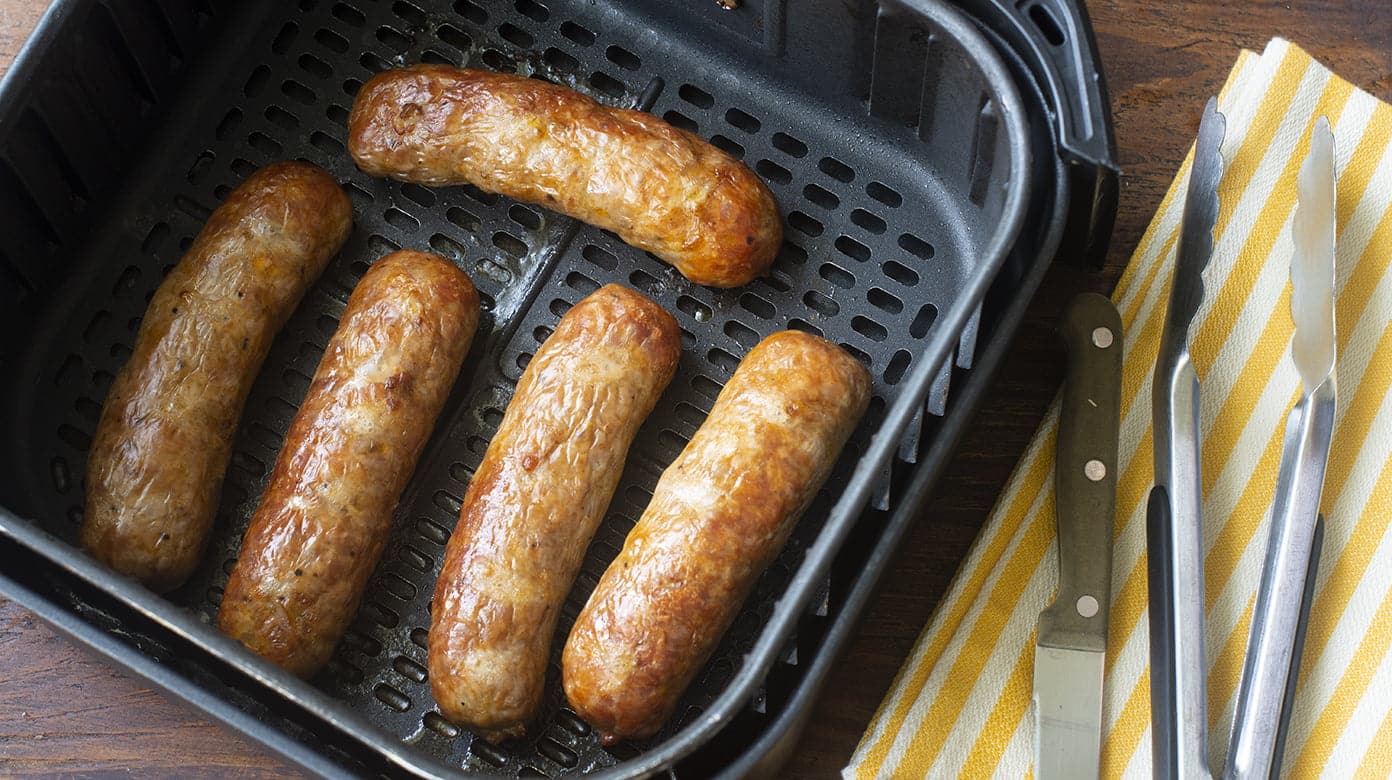 What Temperature To Cook Sausages In Air Fryer