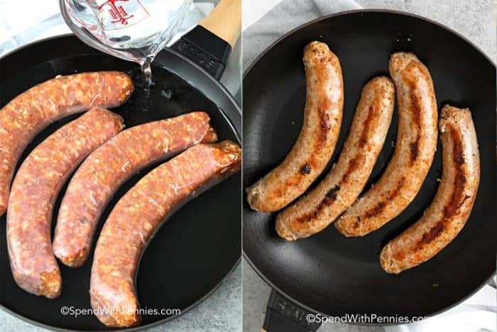 How To Cook Sausage On Frying Pan